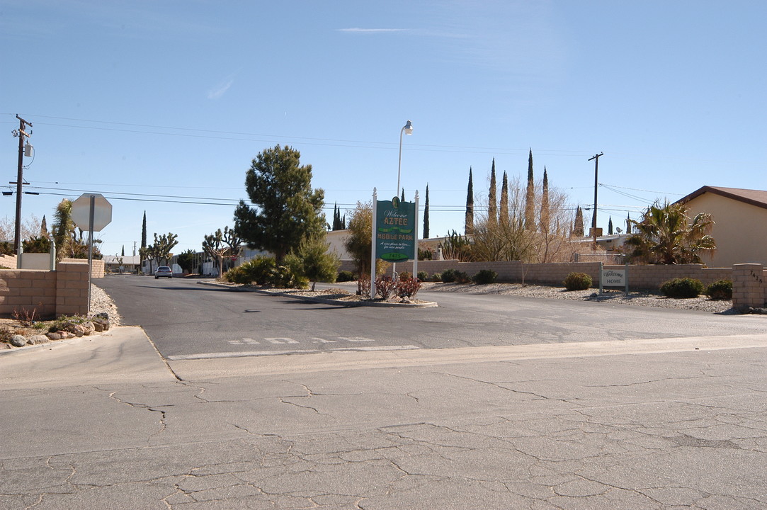 Aztec Mobile Home Park in Yucca Valley, CA - Building Photo