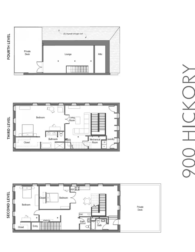 900 Hickory St, Unit 2F in St. Louis, MO - Building Photo - Building Photo