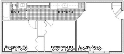 Riverview Club in Berea, OH - Foto de edificio - Floor Plan