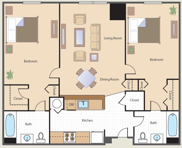 Potomac Woods Senior Living Apartments in Woodbridge, VA