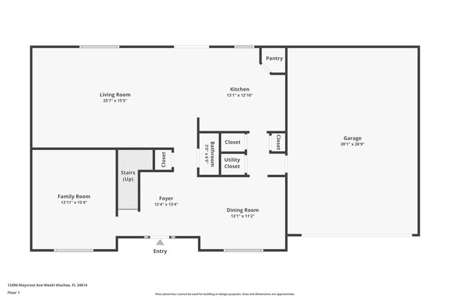 12496 Maycrest Ave in Brooksville, FL - Building Photo - Building Photo