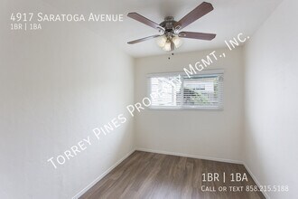 4917 Saratoga Ave in San Diego, CA - Building Photo - Building Photo