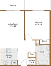 Oakland Park Towers II in Troy, MI - Building Photo - Floor Plan