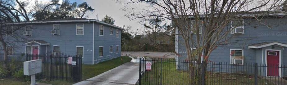 6726-6734 Burkett St in Houston, TX - Foto de edificio