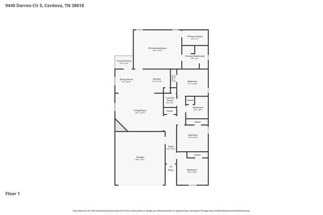 9440 Darren Cir S in Cordova, TN - Building Photo - Building Photo