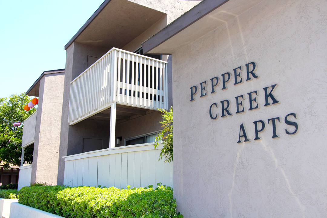 Pepper Creek in El Cajon, CA - Building Photo