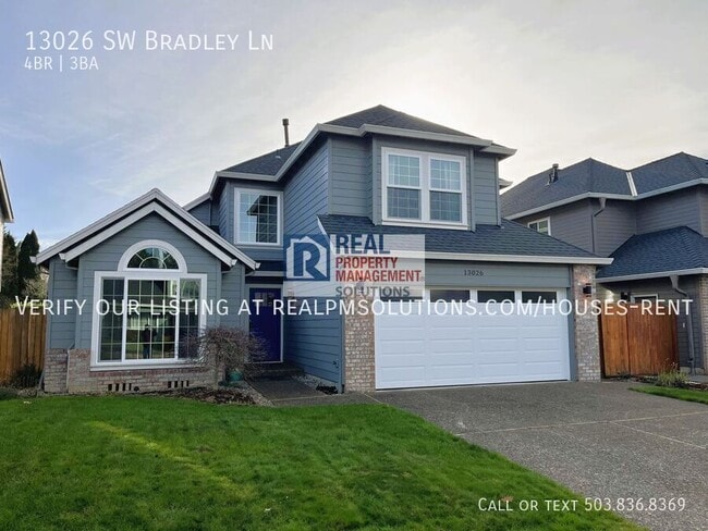 property at 13026 SW Bradley Ln