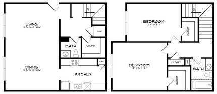 SOUTH CREST in Dallas, TX - Foto de edificio - Floor Plan