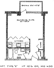 Heathmuir Tower in Toronto, ON - Building Photo - Floor Plan