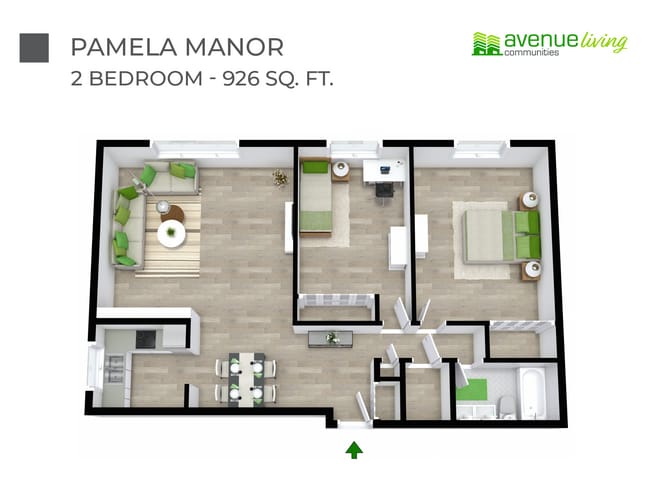 Pamela Manor in Medicine Hat, AB - Building Photo - Floor Plan