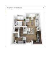 Princeton Grove in Crestview, FL - Foto de edificio - Floor Plan