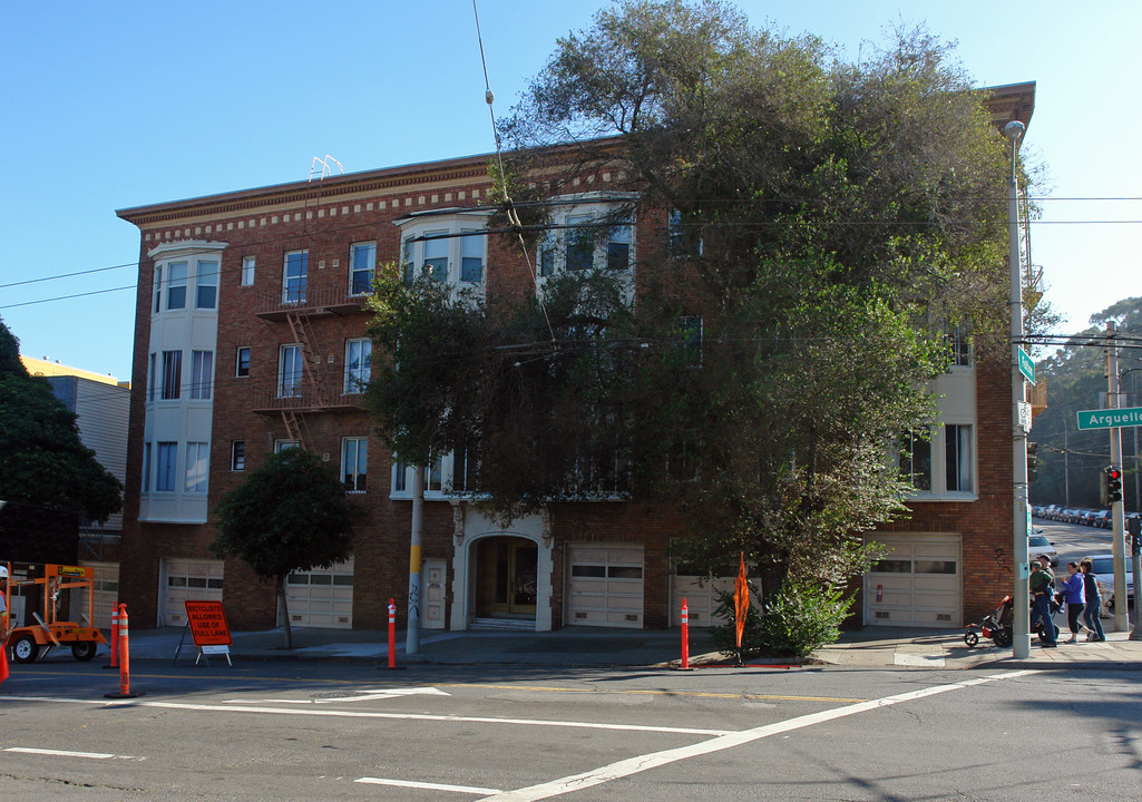 860 Arguello Blvd in San Francisco, CA - Building Photo