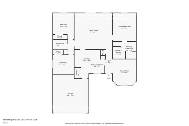 1539 Eddings Grove Ln in Jacksonville, FL - Foto de edificio - Building Photo