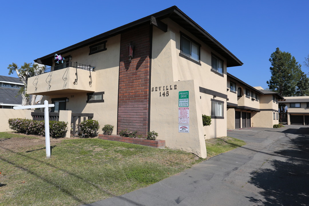 Seville Apartments in Orange, CA - Building Photo