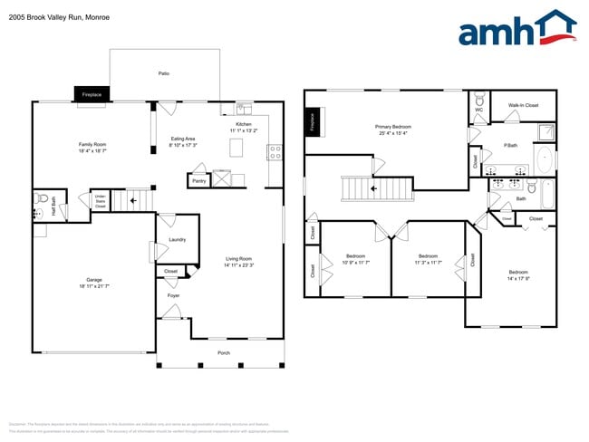 2005 Brook Valley Run in Monroe, NC - Foto de edificio - Building Photo