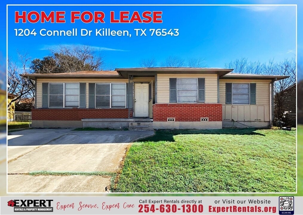 1204 Connell Dr in Killeen, TX - Foto de edificio