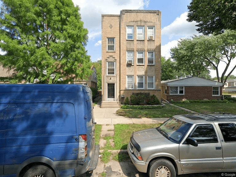 7707 Lowell Ave, Unit 3 in Skokie, IL - Foto de edificio