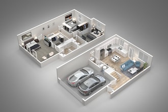 Zenn at Skyview in Phoenix, AZ - Foto de edificio - Floor Plan
