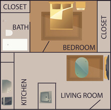 Sacramento Apartments in Lubbock, TX - Building Photo - Floor Plan