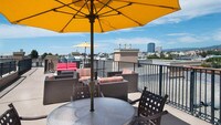 Rooftop Deck with Seating - Westside Collection Apartments in Los Angeles, California
