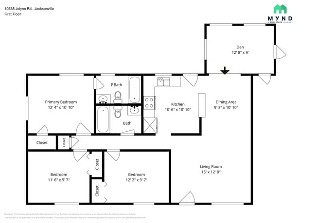 10535 Jolynn Rd in Jacksonville, FL - Foto de edificio - Building Photo