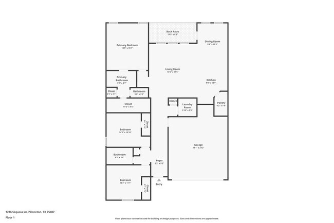1216 Sequoia Ln in Princeton, TX - Building Photo - Building Photo