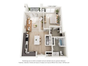 Hideaway Heights in Middleton, WI - Foto de edificio - Floor Plan