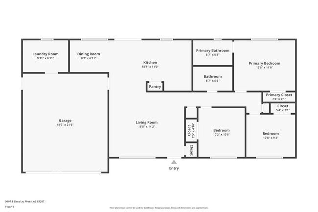 9107 E Gary Ln in Mesa, AZ - Building Photo - Building Photo