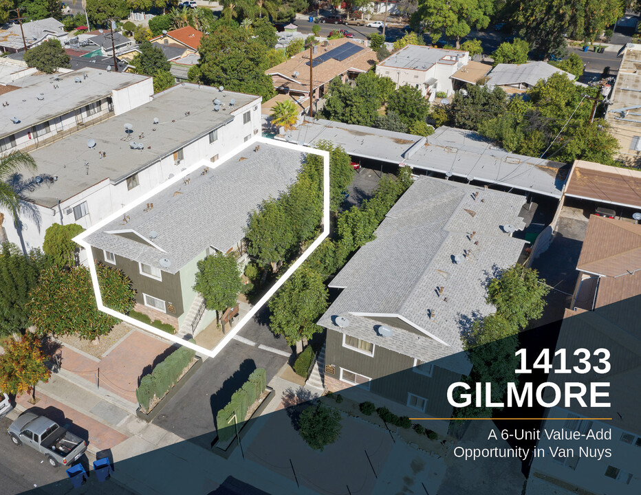 14133 Gilmore St in Van Nuys, CA - Building Photo