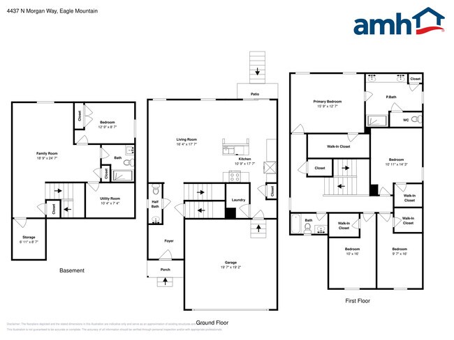 4437 N Morgan Way in Eagle Mountain, UT - Building Photo - Building Photo