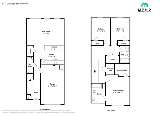 8374 Douglass Trail, Unit 12 in Jonesboro, GA - Building Photo - Building Photo