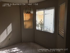 1209 N Buffalo Dr-Unit -Unit 102 in Las Vegas, NV - Building Photo - Building Photo
