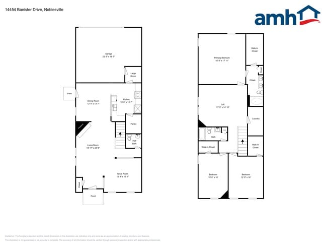 14454 Banister Dr in Noblesville, IN - Foto de edificio - Building Photo