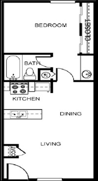 Hacienda Del Rio Apartments in Phoenix, AZ - Building Photo - Floor Plan