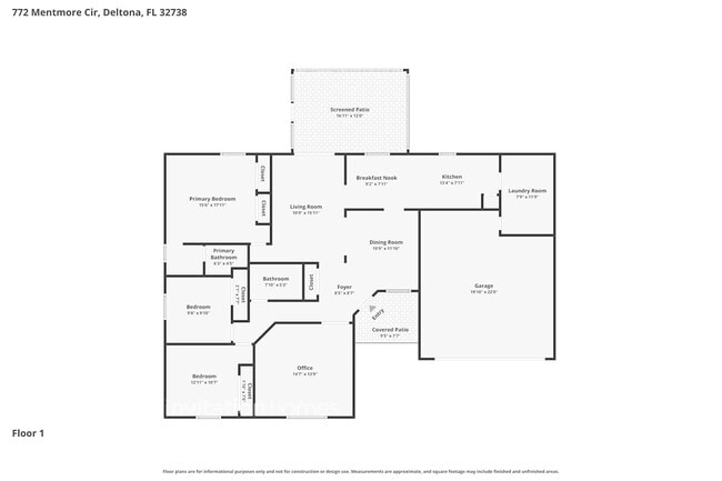 772 Mentmore Cir in Deltona, FL - Foto de edificio - Building Photo