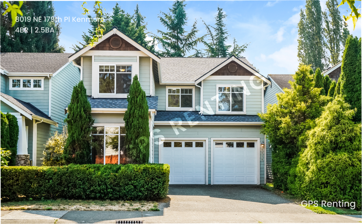 8019 NE 179th Pl in Kenmore, WA - Building Photo