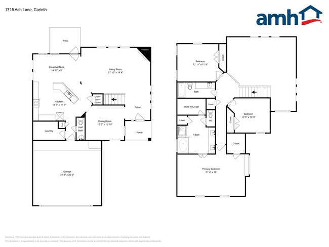 1715 Ash Ln in Corinth, TX - Foto de edificio - Building Photo