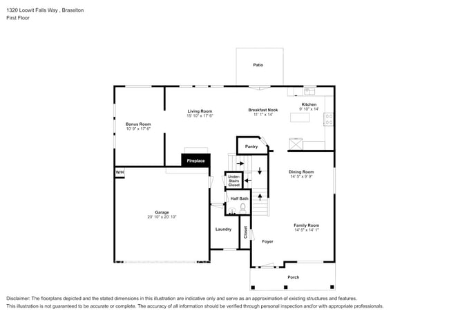 1320 Loowit Falls Way in Braselton, GA - Building Photo - Building Photo