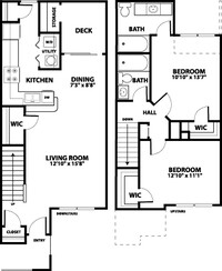 Mission Oaks in Refugio, TX - Foto de edificio - Floor Plan