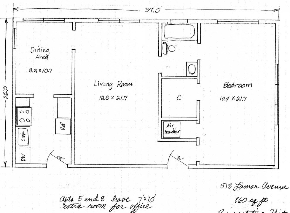 518 Lamar Ave-Unit -4 in Charlotte, NC - Building Photo