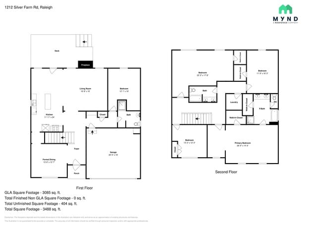 1212 Silver Farm Rd in Raleigh, NC - Foto de edificio - Building Photo