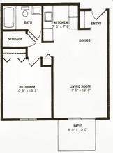 The Villager Apartments in Crystal Lake, IL - Building Photo - Floor Plan