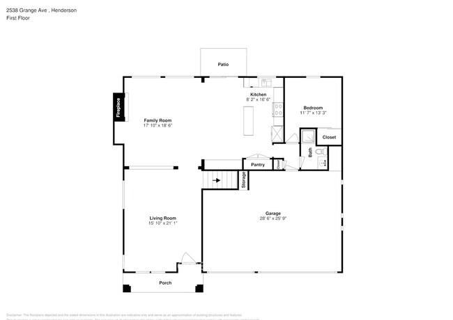2538 Grange Ave in Henderson, NV - Foto de edificio - Building Photo