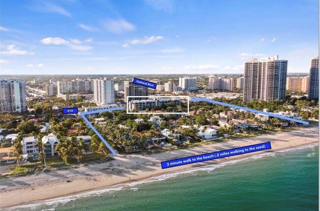 property at 3040 N Ocean Blvd