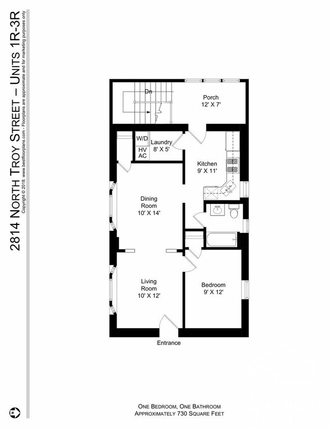 2816 N Troy St, Unit 1R in Chicago, IL - Building Photo - Building Photo