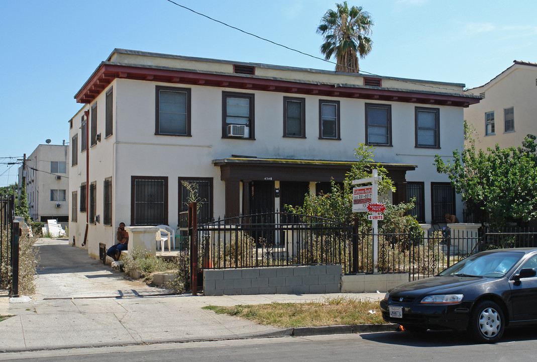 4348 Burns Ave in Los Angeles, CA - Foto de edificio