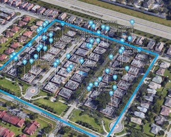 Inverness Village Condominiums in Lauderhill, FL - Building Photo