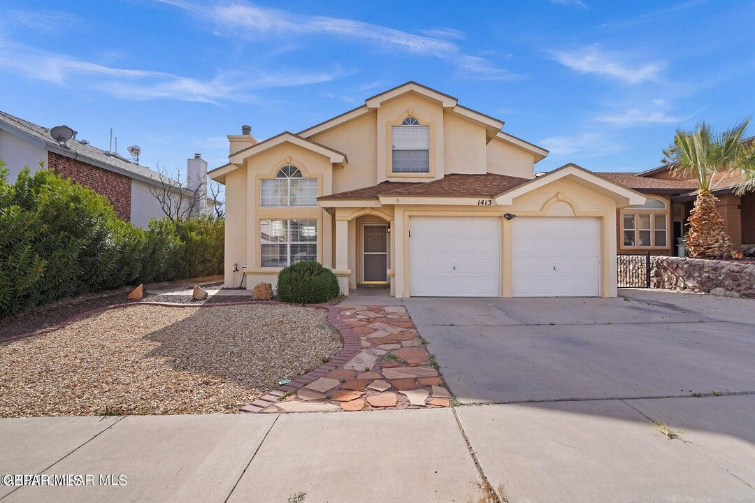 1413 Kokopelli Way in El Paso, TX - Foto de edificio