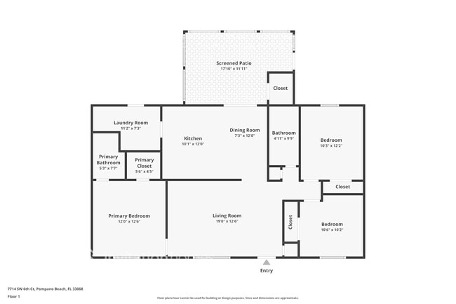 7714 SW 6th Ct in North Lauderdale, FL - Foto de edificio - Building Photo