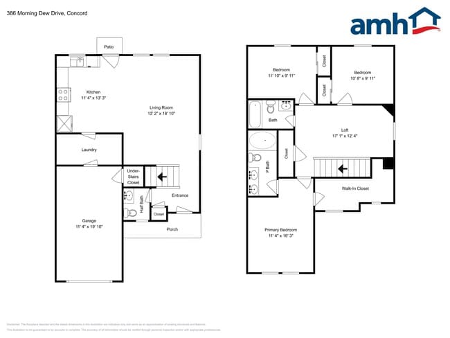 386 Morning Dew Dr in Concord, NC - Building Photo - Building Photo